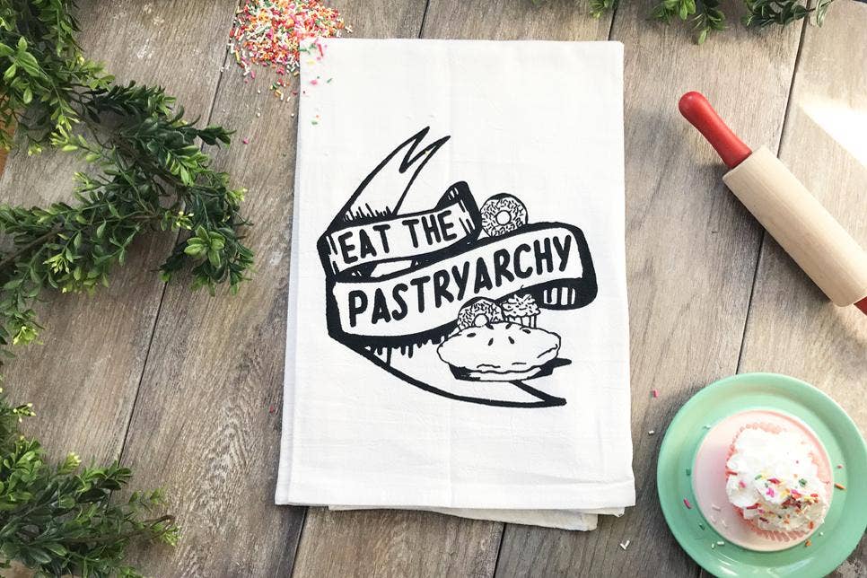 Eat the Pastryarchy Kitchen Towel