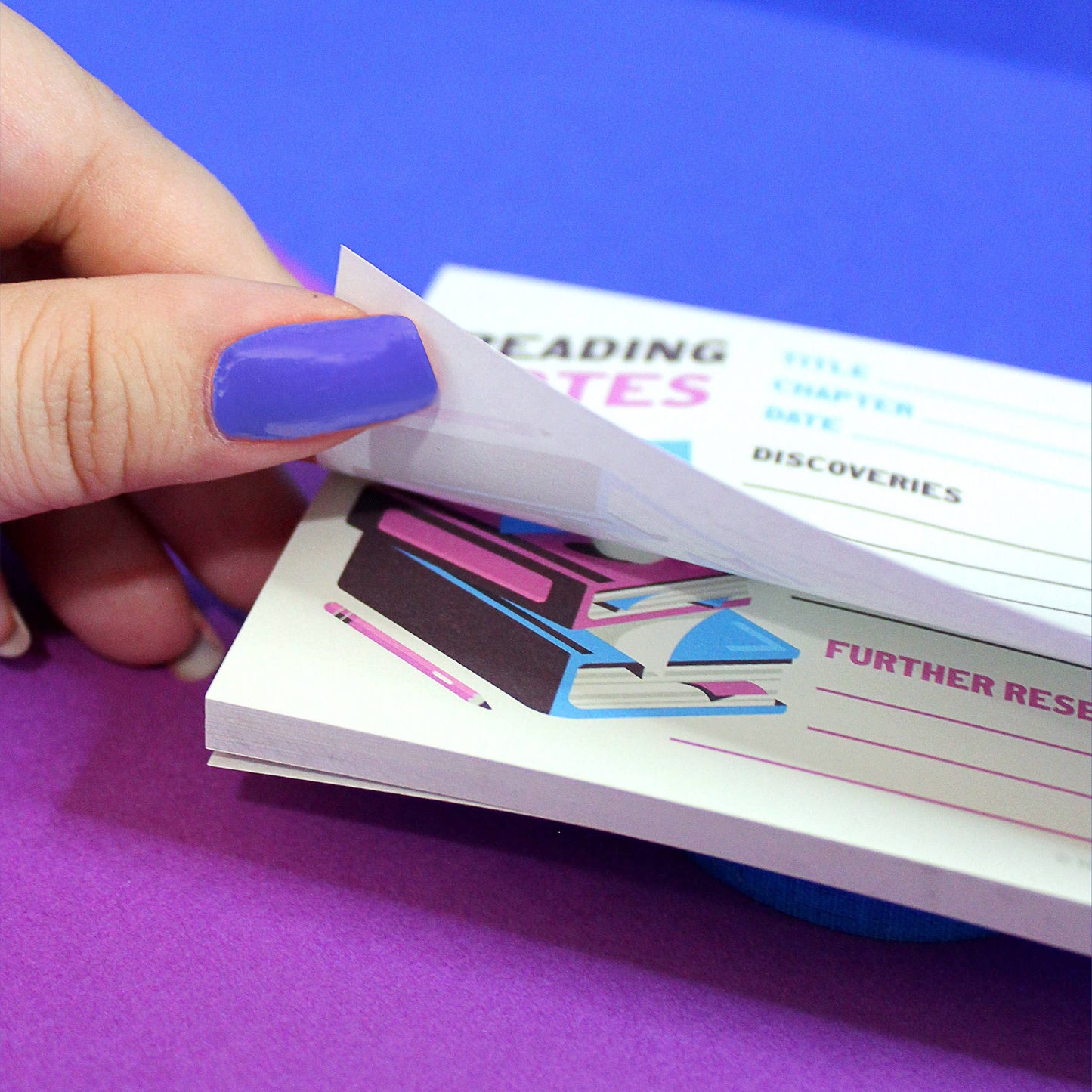 "Reading Notes" Sticky Notes For Annotations (5x3)
