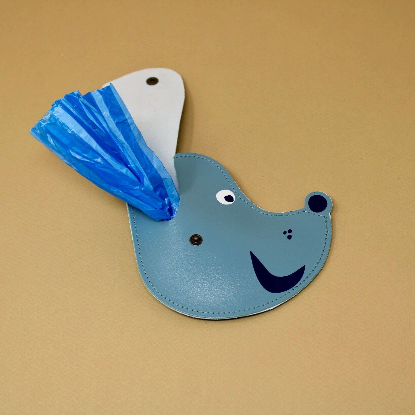 Ark Colour Design - Doggy Bag Holder with Clip - Heritage Blue/Green