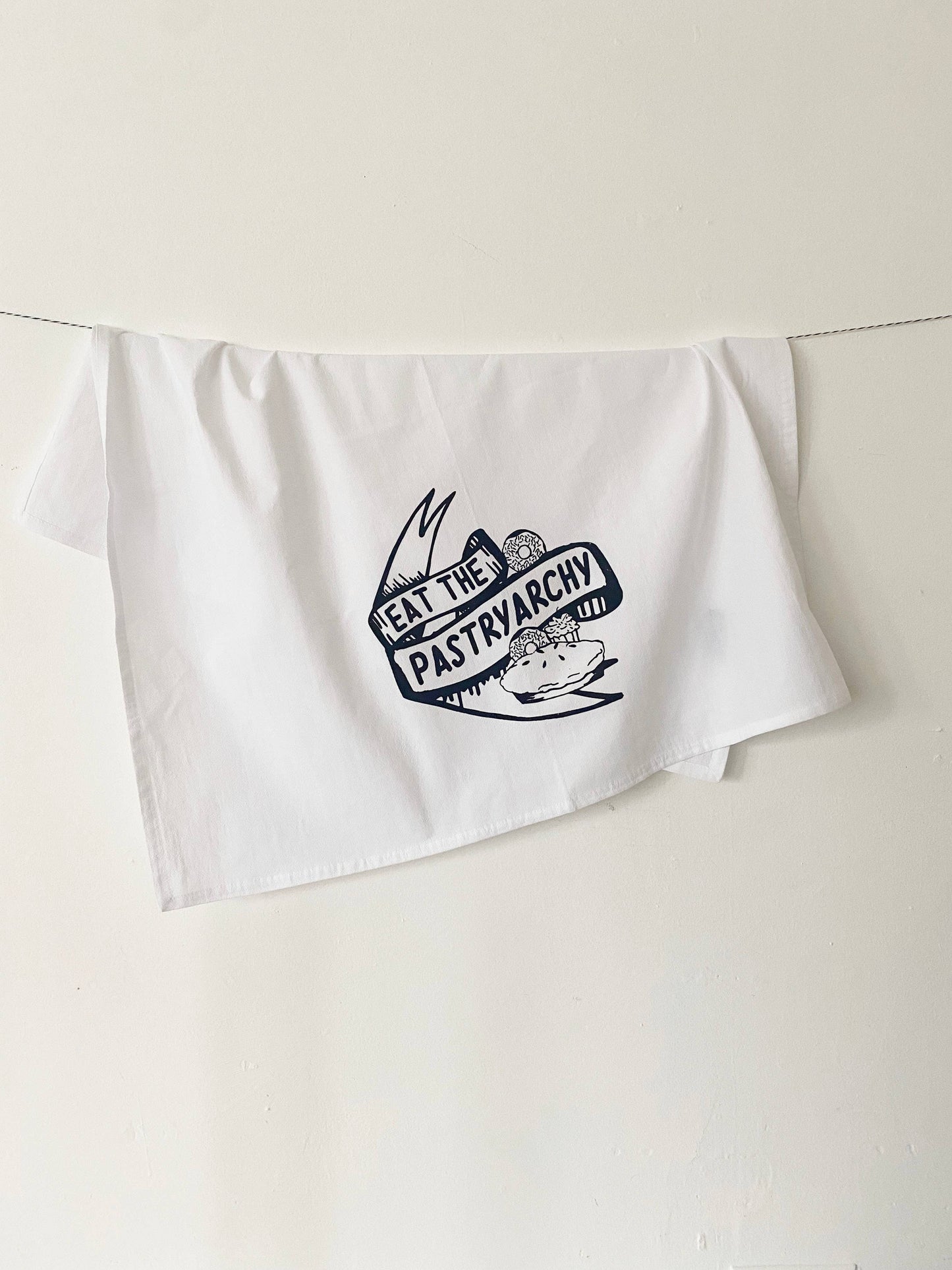 Eat the Pastryarchy Kitchen Towel