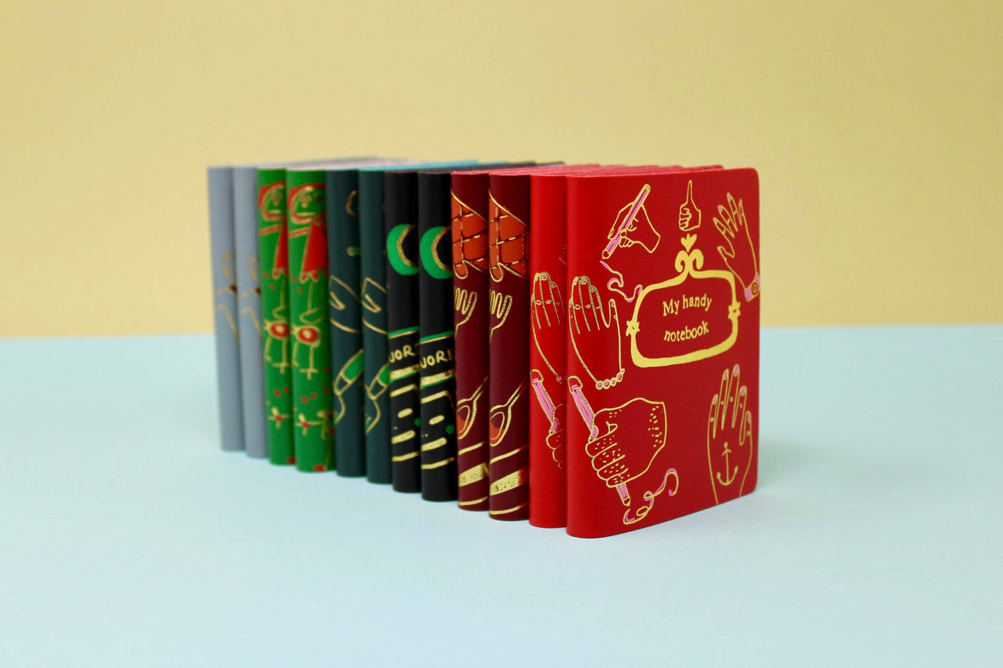Illustrated Midi Leather Journal - Passwords I've already forgotten