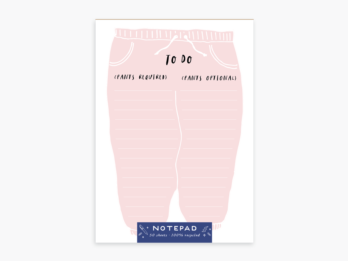 Pants Notepad