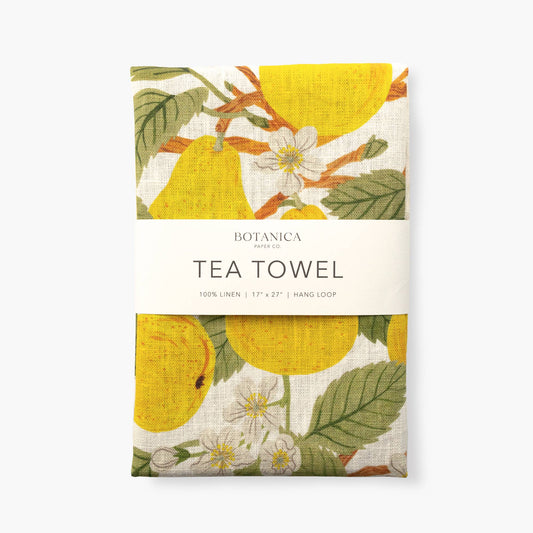 Botanica Paper Co. - PEAR ORCHARD | 100% LINEN TEA TOWEL
