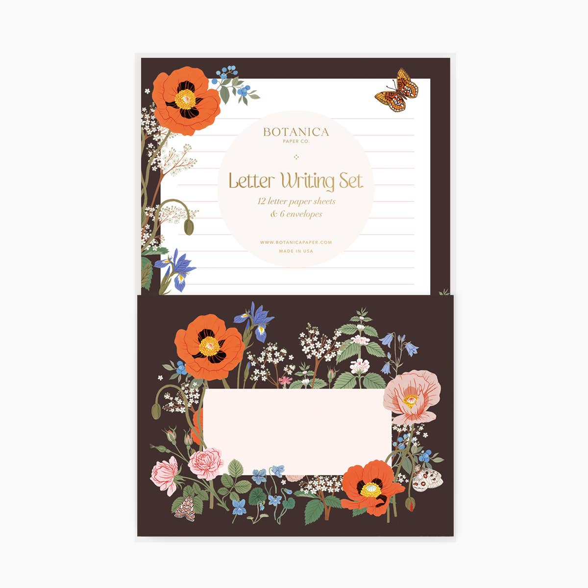 Botanica Paper Co. - WILD FLOWERS / Letter Writing Set