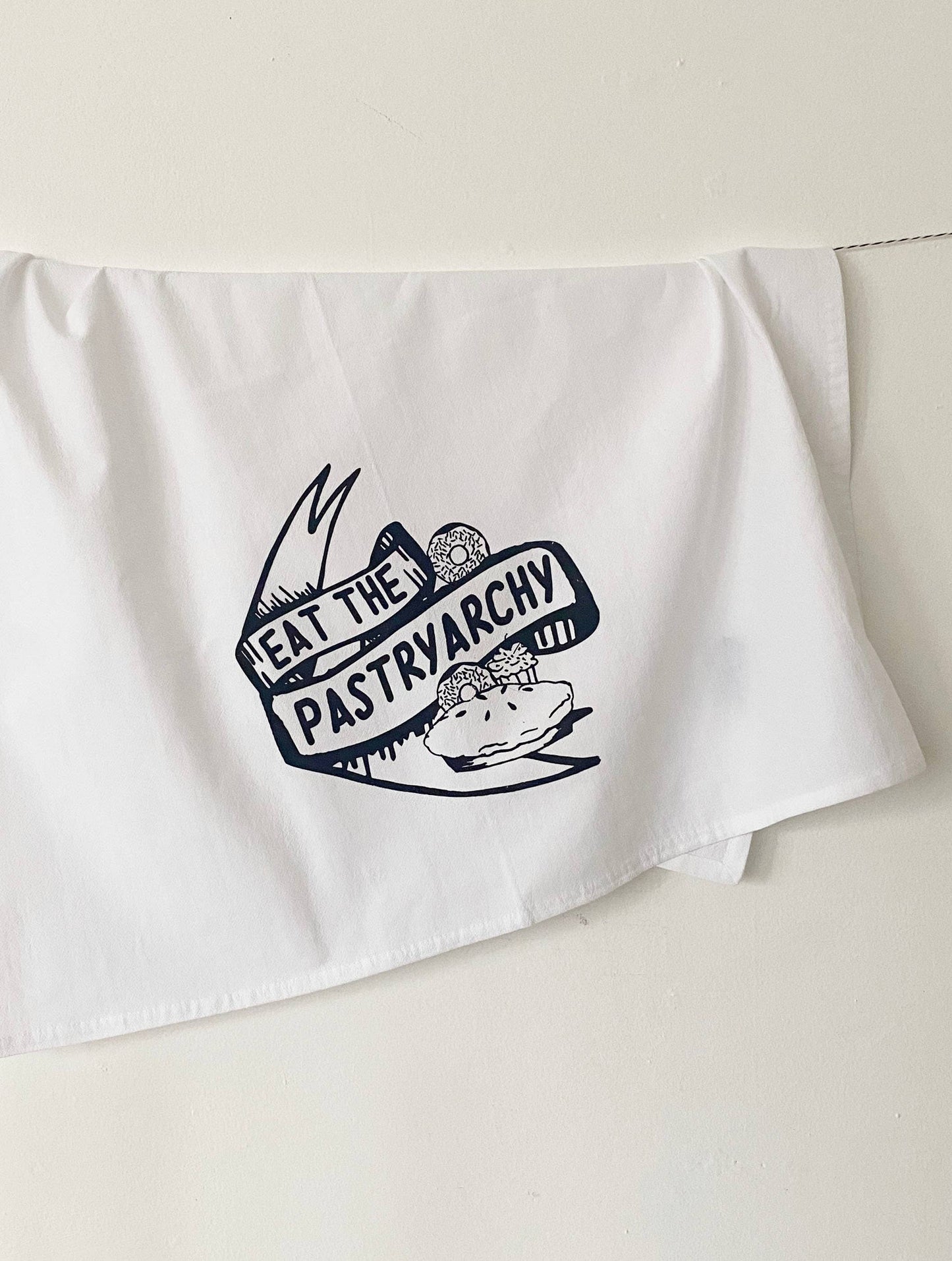 Eat the Pastryarchy Kitchen Towel