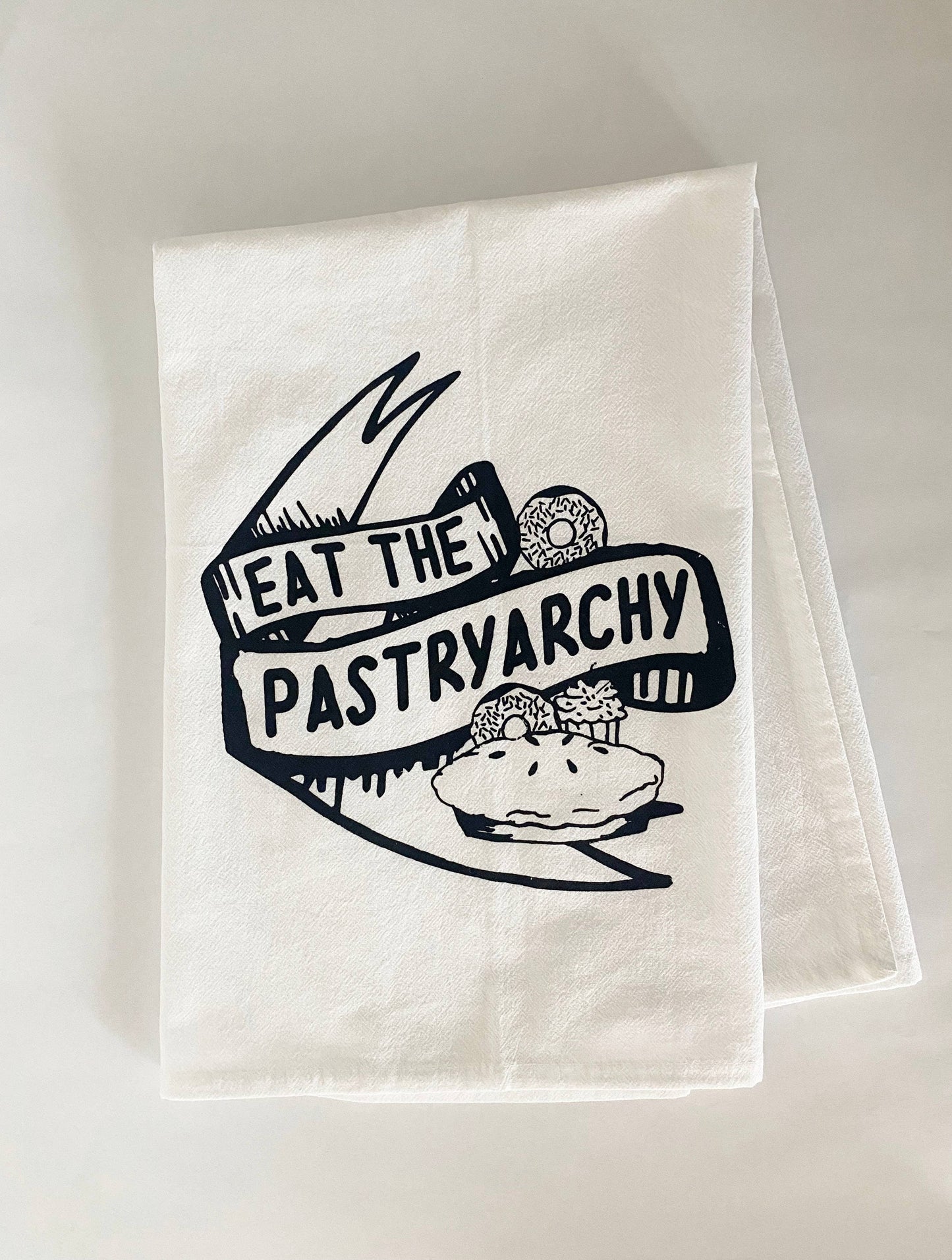 The Coin Laundry - Eat the Pastryarchy Kitchen Towel