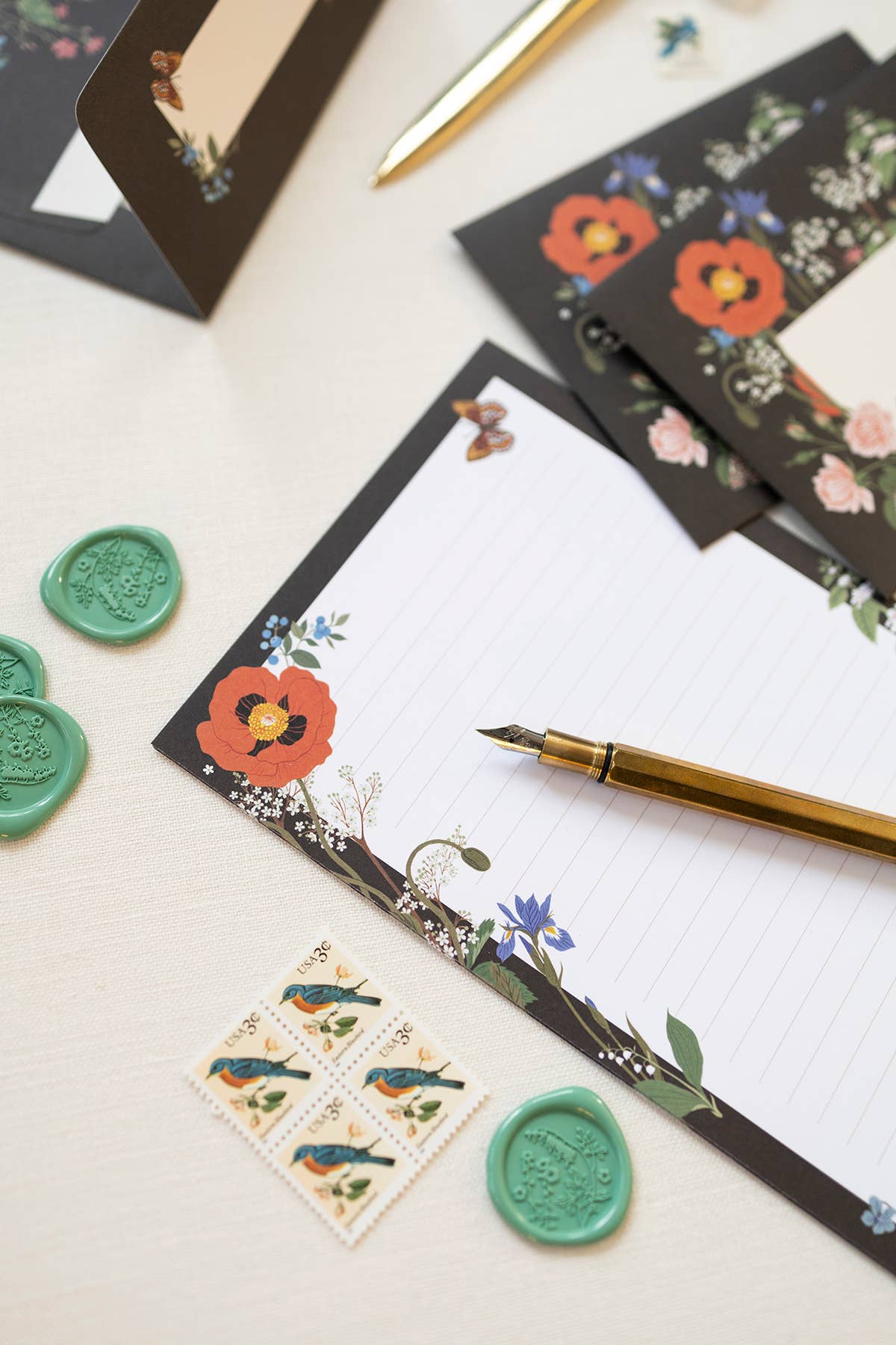Botanica Paper Co. - WILD FLOWERS / Letter Writing Set