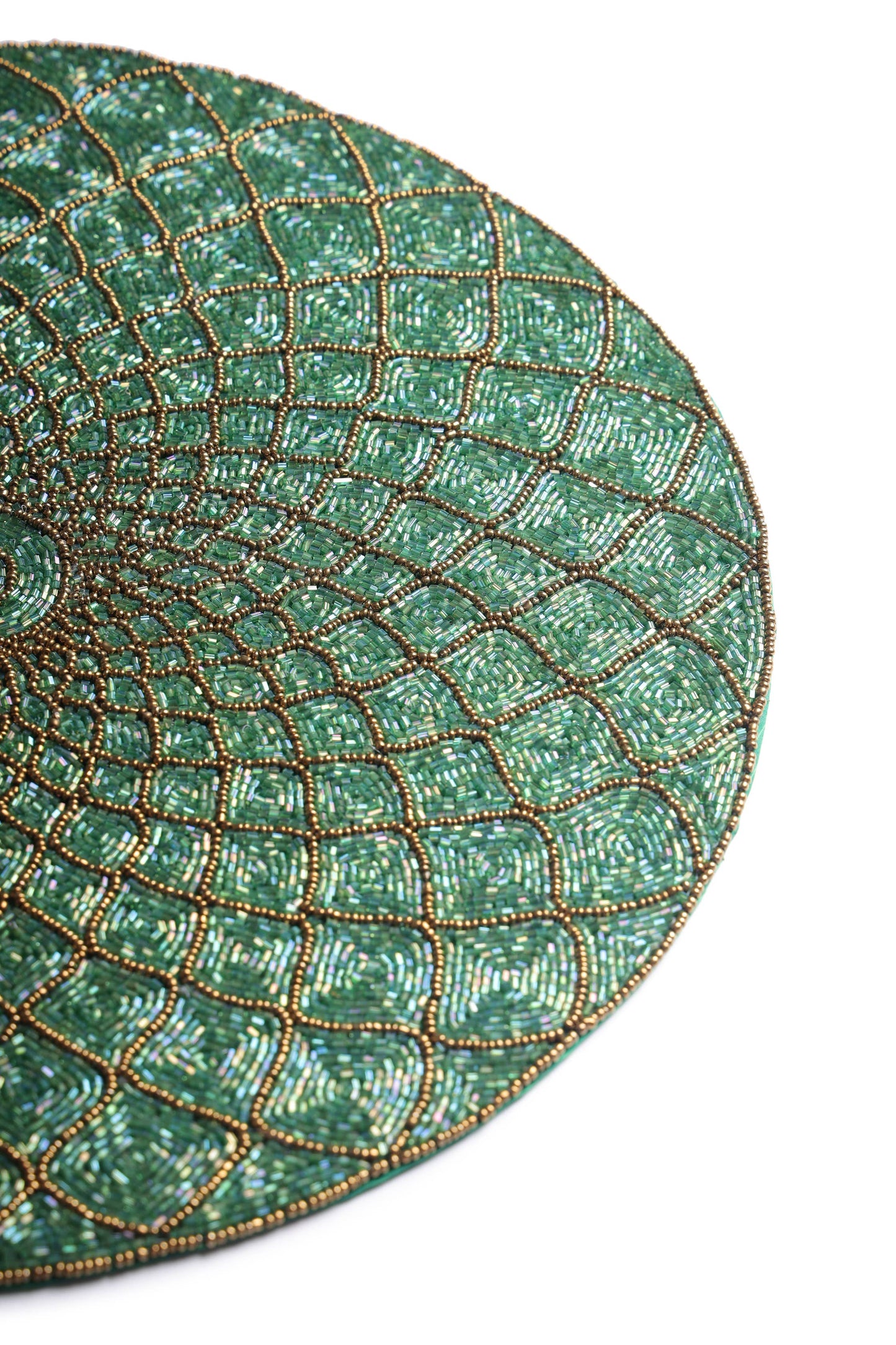 Casablanca Beaded Placemats, Set of 2