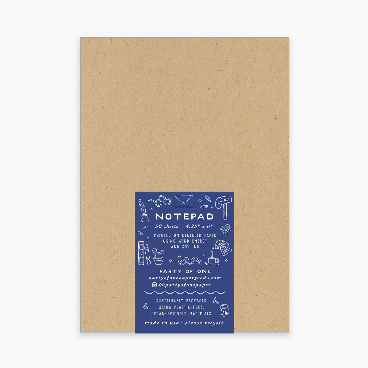 Garbage Notebook Garbage Raccoons Notepad – Slate