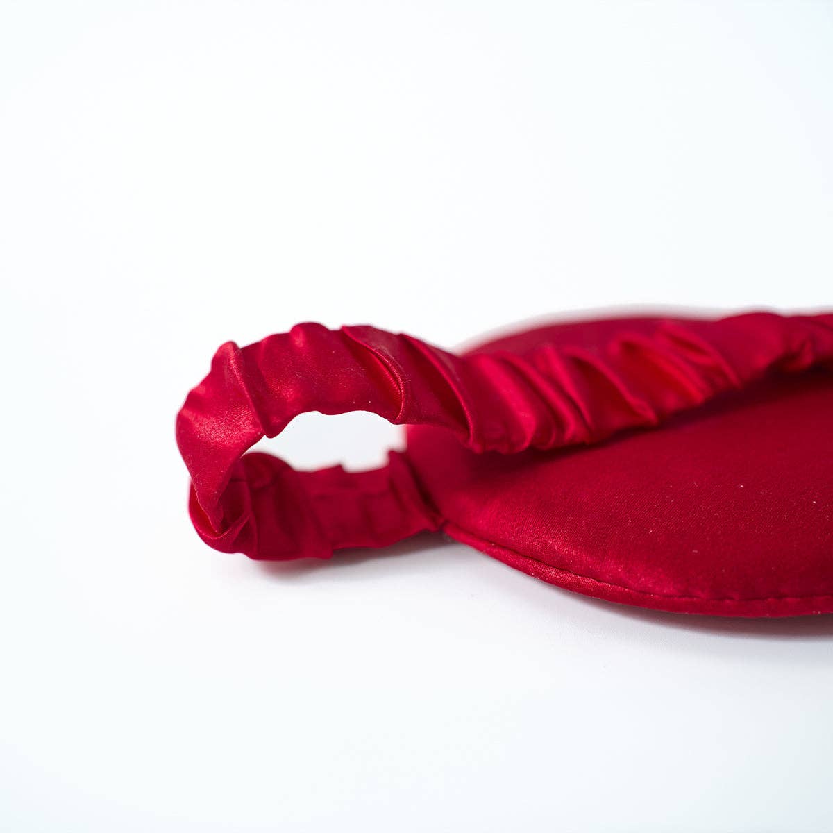 Lost Pattern NYC - “Love Heart” Silk Sleep Eye Mask - Red - Red