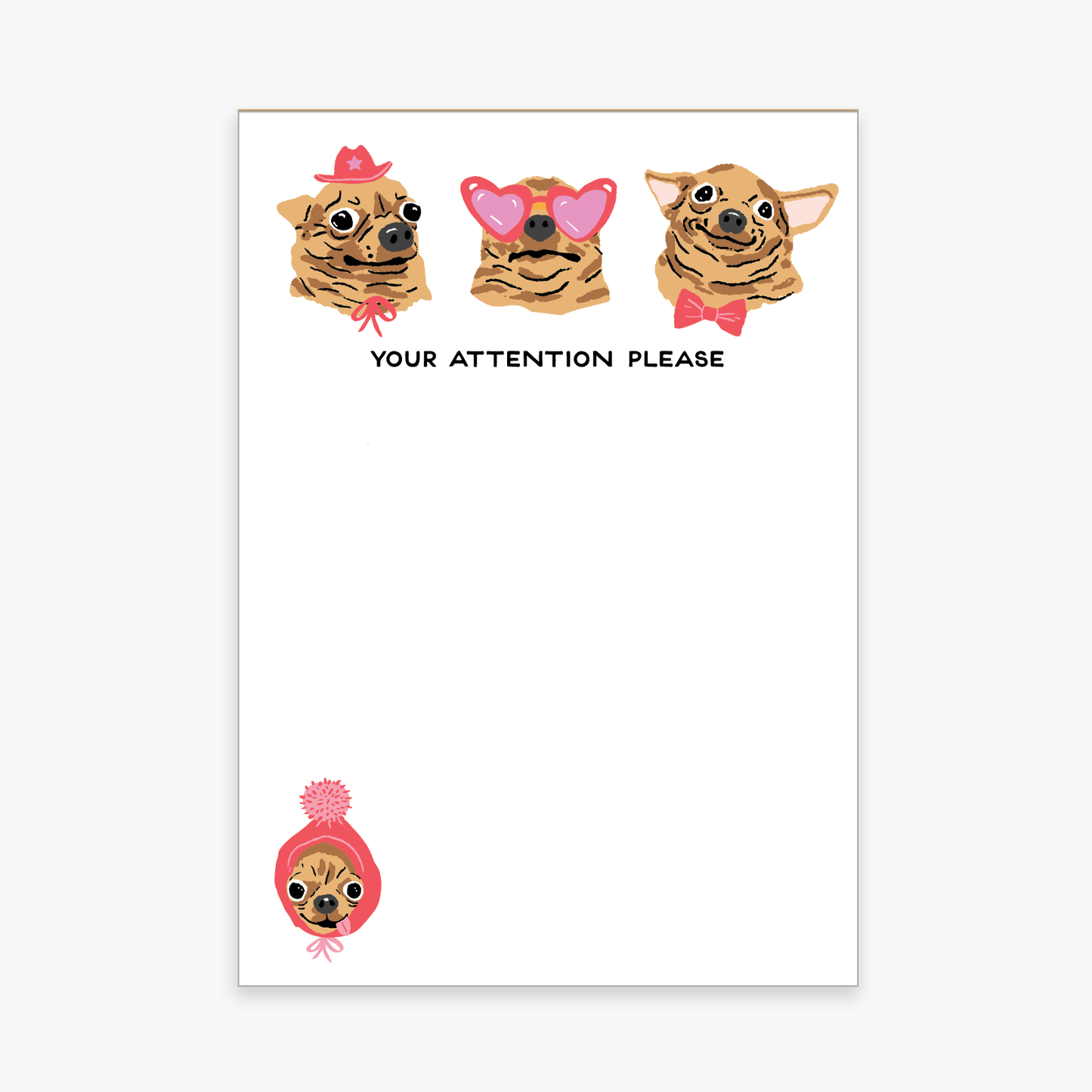 Dogs Notepad