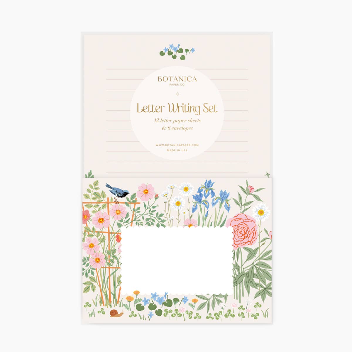 Botanica Paper Co. - GARDEN / Letter Writing Set