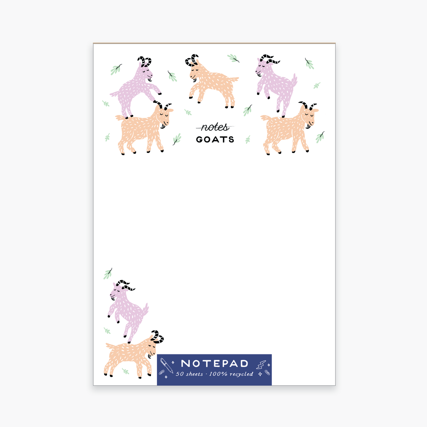 Goats Notepad